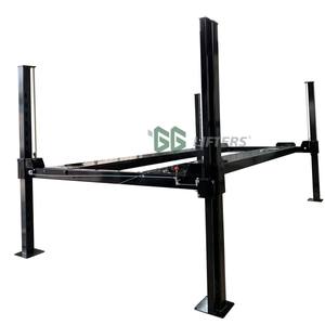 Basit İki Katlı Dört Kolon Tek Silindirli Hidrolik 4000kg Kapasiteli Garaj Dikey Araç Park Asansörü Çift Katlı Tasarım 2000mm - Product Image 2