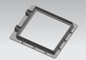 중국 공장에서 직접 금속 격자가 있는 하이 퀄리티 연성 철 주조 맨홀 커버-프리미엄 주조 서비스 - Product Image 4