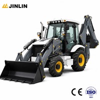 Mini-chargeuse-pelleteuse 4x4 compacte, excavatrice hydraulique diesel à vendre pour la construction et le terrassement agricole