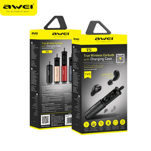 AWEI Auriculares inalámbricos 5,1 TWS con reducción de ruido Indicador de batería LED <span class=keywords><strong>Mini</strong></span> auriculares intrauditivos de baja latencia para auriculares Bluetooth - Product Image 2
