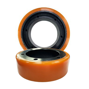 Tùy chỉnh follower PU Bánh xe Nylon cao su tráng mang ròng rọc vít thép không gỉ 6305 6208 Con lăn cắt chống mài mòn - Product Image 3