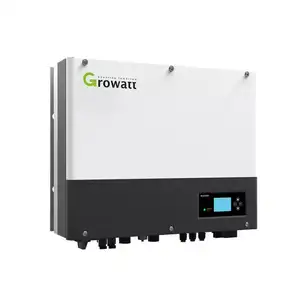 Growatt surya SPH 10000 TL3 BH UP10kw Inverter Hybrid 220v sampai 380v tiga fase