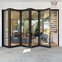 Ventana de Seguridad para Sala de Estar, Minimalista, Manual, con Doble Acristalamiento, Marco de Aluminio, Resistente a Impactos de Huracanes, Impermeable y Aislante Acústico
