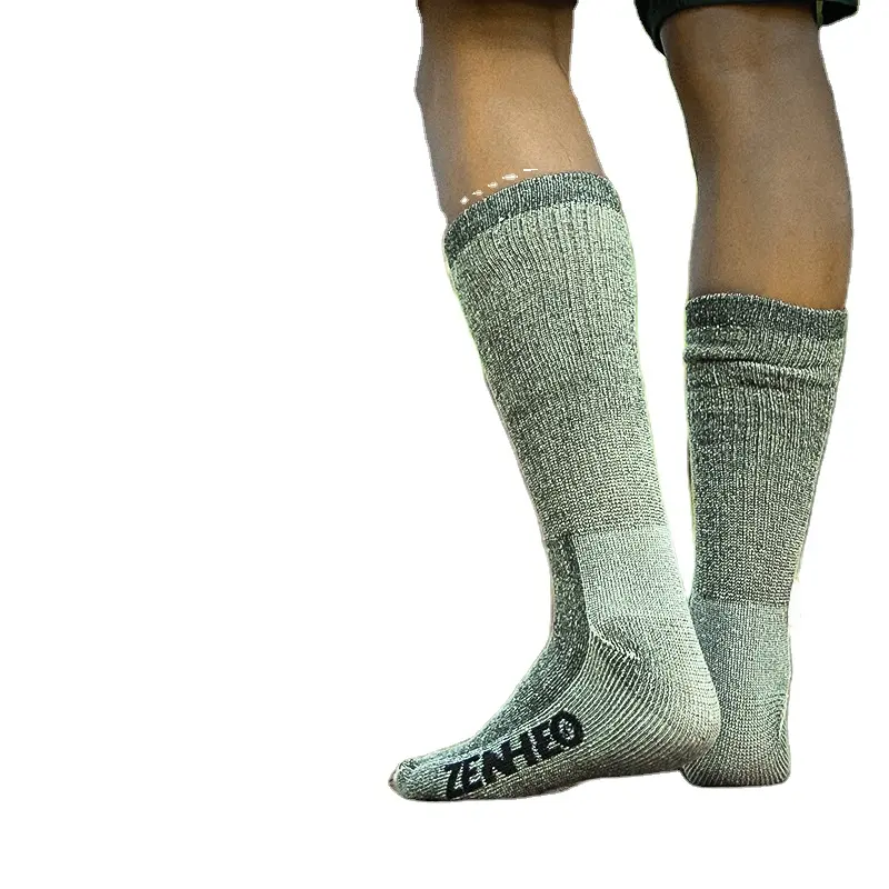 Merino Wool Hiking Socks Thermal Warm Crew Winter Boot Sock