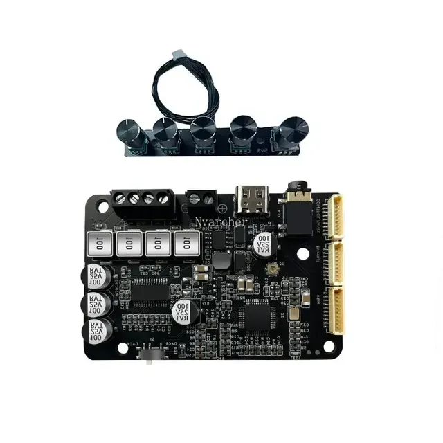 5.0 DSP Power Amplifier Board 40W*2 StereoTreble Adjustment Frequency Division Support Tuning Software