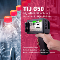 Impresora de Inyección de Tinta Portátil DOCOD OEM/ODM G50 TIJ, Máquina de Codificación de Fechas de Caducidad para Códigos de Barras, Códigos QR y Logotipos
