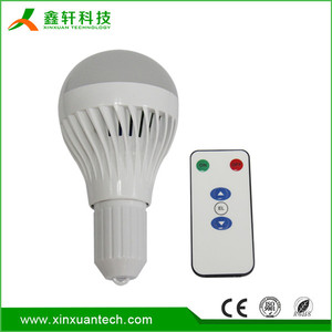 Ampoule LED d'urgence à commande intelligente 7W, kit LED rechargeable à intensité variable, lumière d'urgence LED - Product Image 3