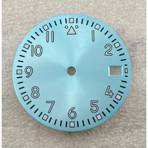 Esfera de Reloj Digital Modificada NH35 Luminosa Verde Retro de 28.5mm, Accesorio de Repuesto para Relojes Mecánicos - Product Image 2