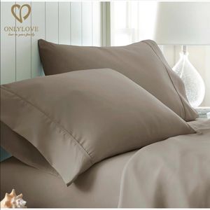 Taie d'oreiller blanche 100% coton de haute qualité pour maison/hôtel 233TC - Product Image 4