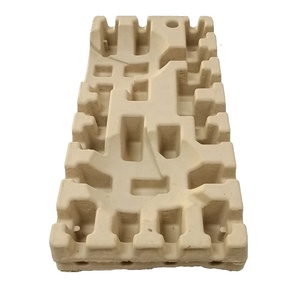 Bao bì phân hủy sinh học đúc các tông khay giấy tái chế bột giấy chèn tái chế Khay giấy - Product Image 2