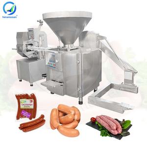 เครื่องทำไส้กรอกอัตโนมัติแบบสุญญากาศเครื่องเติมไส้กรอกเนื้อเชิงปริมาณทำจากสเตนเลสสตีลสำหรับมหาสมุทร - Product Image 1