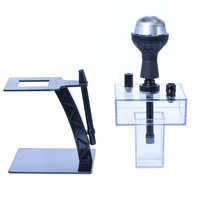 Vendita calda di alta qualità in lega di alluminio metallo acrilico cubo d'acqua a forma di T tubi singoli narghilè narghilè Set narghilè portatile Shisha