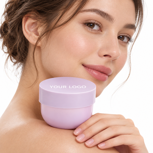Pot en plastique premium personnalisé, vide, à large ouverture, épais, pour masque capillaire, lotion, soin de la peau, 250 ml, 10 oz, 500 ml - Product Image 1