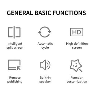 Bán Hot 55/65 inch thông minh tương tác kiosk hồng ngoại/điện dung đa màn hình cảm ứng <span class=keywords><strong>LCD</strong></span> quảng cáo hiển thị <span class=keywords><strong>1080P</strong></span> 4K cho thang máy - Product Image 6