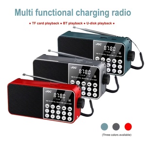 <span class=keywords><strong>Radio</strong></span> con Ricarica Wireless Multifunzione e Display Digitale, Supporta Scheda TF, USB, Illuminazione d'Emergenza, Jack per Cuffie, Alto Volume - Product Image 2
