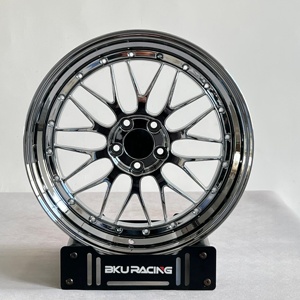 Juego de 2 Ruedas Forjadas Bku 5x130 para Porsche <span class=keywords><strong>911</strong></span> <span class=keywords><strong>964</strong></span> 991 992 Turbo GT3 <span class=keywords><strong>GT2</strong></span> RS 997, Llantas de Aleación Cromadas de 18, 19 y 20 Pulgadas - Product Image 2