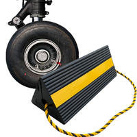 1 Paire de cales de roue en caoutchouc pour extérieur, pour avions, remorques de voyage, voitures, camping-cars et camions