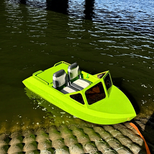 <b>Electric</b> High <b>Speed</b> <b>Mini</b> Racing <b>Boat</b> 175x103cm Plastic 2 Person for Lakes Rivers Water Entertainment Durable - Product Image 1