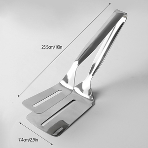 Pinze per Alimenti in Acciaio Inox Multiuso, Ideali per Barbecue e Bistecche, Lavabili in Lavastoviglie, Sostenibili per <span class=keywords><strong>Cucina</strong></span> Domestica - Product Image 1