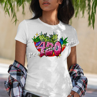 Fer sur 420 Weed Vinyl Transfer Cutting PU 420 Leaf Conception de transfert de chaleur pour chemises en gros