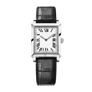 Reloj Mecánico de Cuarzo para Hombre, Correa de Cuero Vacuno, Resistente al Agua, Espejo de Zafiro, 45 mm, Reloj Personalizado - Product Image 1