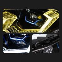 Phares LED style Ikon M4, double couleur DRL, plug and play, pièces de rechange auto pour BMW Série 5 F10 2010-2017, ensemble de phares