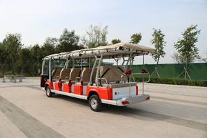 2024 nuevo diseño 23 Vehículo de pasajeros todoterreno autobús turístico eléctrico Golf coche ciudad turística Venta caliente buena calidad - Product Image 2