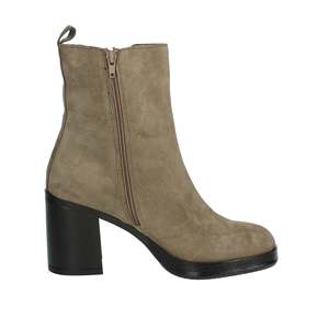 Women's Ankle Boots Heel 2320055 Leather Suede <b>Block</b> Heel - Product Image 4