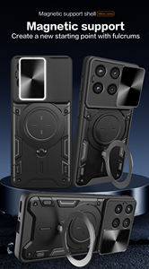 Estuche amortiguador Protector deslizante de lente y soporte de anillo de metal para Motorola <span class=keywords><strong>Moto</strong></span> G200 G85 G84 G75 G62 G54 <span class=keywords><strong>G31</strong></span> G15 STYLUS POWER PLAY - Product Image 2