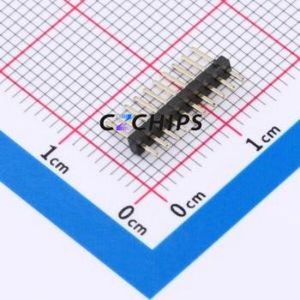 HC-PZ127-7.2L-1x10PZ Pin Header Through hole Component (THT),P=1.27mm Connector 1x10P 1.27mm Pin Header Single Row - Product Image 2