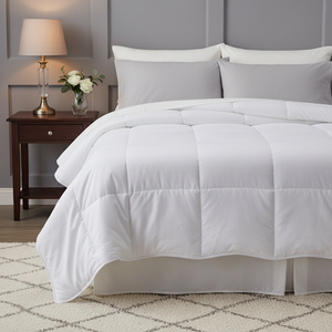 PIKOLIN Edredón Transpirable Otoño-Invierno 300gr con Relleno de Fibra Ecofill con Tacto de Plumón para Cama de <span class=keywords><strong>135</strong></span> cm (220 X 220 Cm) - Product Image 2