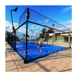 Colore personalizzabile Shandong <span class=keywords><strong>Proietti</strong></span> Campo Padel Court dalla cina - Product Image 5