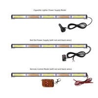 Barre lumineuse stroboscopique LED COB 12-24V pour camion, remorque, véhicule de construction, lampe de signalisation de sécurité, télécommande, montage facile, étanche