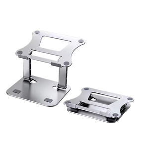 Support de <span class=keywords><strong>bureau</strong></span> pliable en métal rotatif à 360 degrés pour tous les téléphones, tablettes jusqu'à 12.9 pouces compatibles iPad - Product Image 1