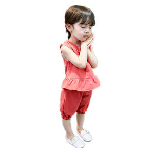 Ensemble de literie bio pour bébé de marque célèbre, chemises à logo pour enfants, pantalons sarouel, boutique en ligne de vêtements pour bébés en gros - Product Image 1