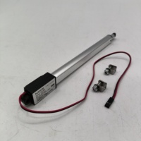 Mini actionneur linéaire électrique 12V 24V 180N 20N avec construction à aimant permanent et télécommande sans fil pour l'industrie chimique