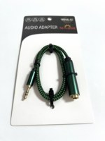Cable AUX Universal de 3.5mm a 6.35mm Macho-Hembra, Conector de Cobre Libre de Oxígeno, Plug and Play para Cine en Casa/Altavoces