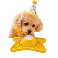 2026 Tapis de léchage pour animaux de compagnie, élégant et luxueux, pour une alimentation régulière, bol en silicone, compatible lave-vaisselle et micro-ondes, antidérapant, étanche, sans BPA