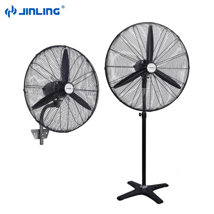 Quạt Treo Tường Công Nghiệp 750Mm Quạt Treo Tường Thương Mại Mạnh Mẽ Dao Động Tốc Độ Cao