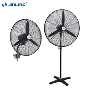 Ventilador de parede industrial de 750mm, alta velocidade oscil poderoso comercial montado na parede