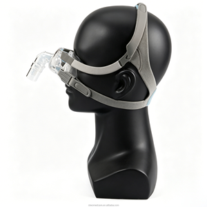 Universal Medical Silicone CPAP Nasal <strong>Mask</strong> for <strong>Sleep</strong> <strong>Apnea</strong> Breathing Therapy Adjustable BPAP CPAP Nasal Pillow <strong>Mask</strong> - Product Image 5
