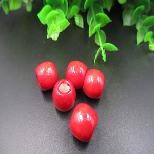 Colorful <b>Large</b> Hole Wooden <b>Beads</b> MZ003 For Children Diy Jewelry Making Wholesale - Product Image 4
