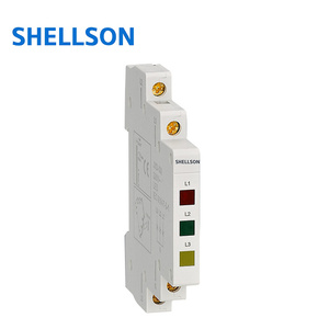 Bán buôn 35 mét Din Rail LED chỉ số Modular ba-màu đỏ màu xanh lá cây màu vàng Modular tín hiệu đèn - Product Image 1