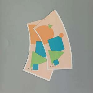 Vaso de papel impermeable de grado alimenticio con una sola capa, impreso en 3-5 colores, PE de doble cara para aperitivos y fideos, precio de fábrica - Product Image 3