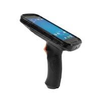 Lector NFC Móvil Android 13 de 5.5 Pulgadas, Escáner de Códigos de Barras 1D 2D, PDA para Gestión de Inventario
