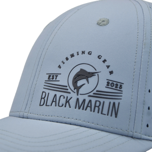 Sombrero de pesca con mosca de 6 paneles personalizado gorras de béisbol de alta calidad impermeable gorra de camionero gorras deportivas gorra de béisbol con parche de goma - Product Image 3