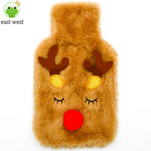 2L Naturkautschuk-Wärm flasche China Factory Kina Fabrik Jul <span class=keywords><strong>Vinter</strong></span> Gave Varmtvandsflaske - Product Image 6