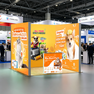 Custom Printed Fabric Signage Backlit LED Light <strong>Box</strong> 3x3 Corner Exhibition Booth Modular SEG Light <strong>Box</strong> Frame for Brand Promotion - Product Image 2