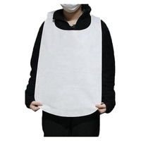 Tablier de peinture non tissé Tablier de bébé imperméable à l'huile pour étudiants