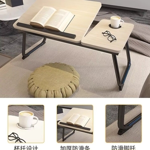 Comoda Scrivania da Letto, <span class=keywords><strong>Tavolo</strong></span> Pieghevole da Pranzo, Credenza di Lusso Curva e Liscia per Studio - Product Image 4